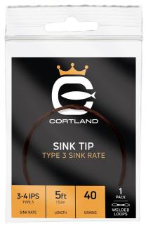 Cortland Sink Tip Black Type 6