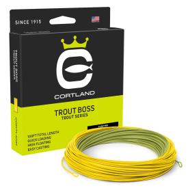 Cortland Trout Boss Green/Yellow WF Floating Line