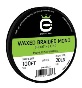 Cortland Waxed Braided Mono Shooting Line