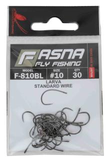 Fasna F-810BL Standard Wire Larva Hooks 30pc