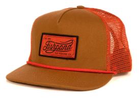 Fishpond Heritage Trucker Hat - Sandbar/Orange