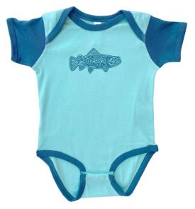 Fishpond Maori Trout Onesie - Chill/Indigo