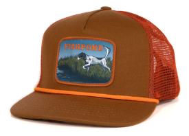 Fishpond On Point Trucker Hat - Sandbar/Orange