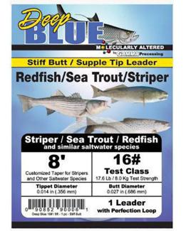 Frog Hair Deep Blue Striper/Redfish/Sea Trout Tapered Leader