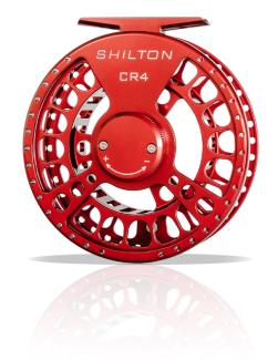 Shilton CR Series Fly Reel Red