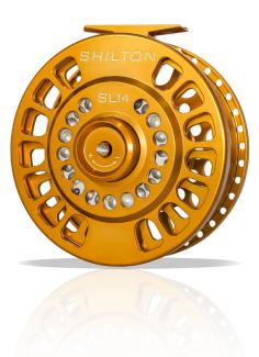 Shilton SL Series Fly Reel Gold