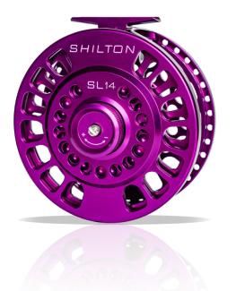 Shilton SL Series Fly Reel Purple