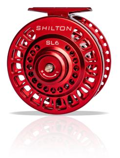 Shilton SL Series Fly Reel Red