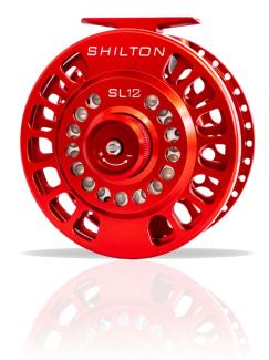 Shilton SL Series Fly Reel Red