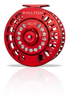Shilton SL Series Fly Reel Red
