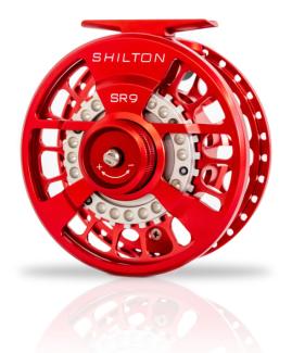 Shilton SR Series Fly Reel Red