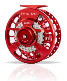 Shilton SR Series Fly Reel Red