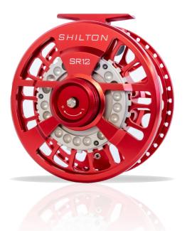 Shilton SR Series Fly Reel Red