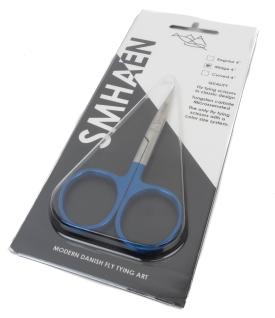 Smhaen Scissor Straight 4 Inch Tungsten Carbide Fine Blade - Blue