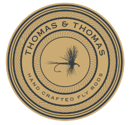 Thomas & Thomas Dry Fly Badge Sticker 12 inch