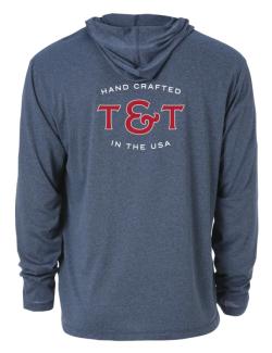 Thomas & Thomas Sun Hoody - Indigo Blue