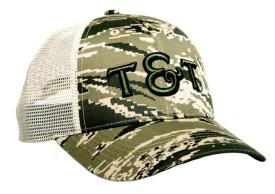Thomas & Thomas Trucker Hat - Camo (w/ Green)